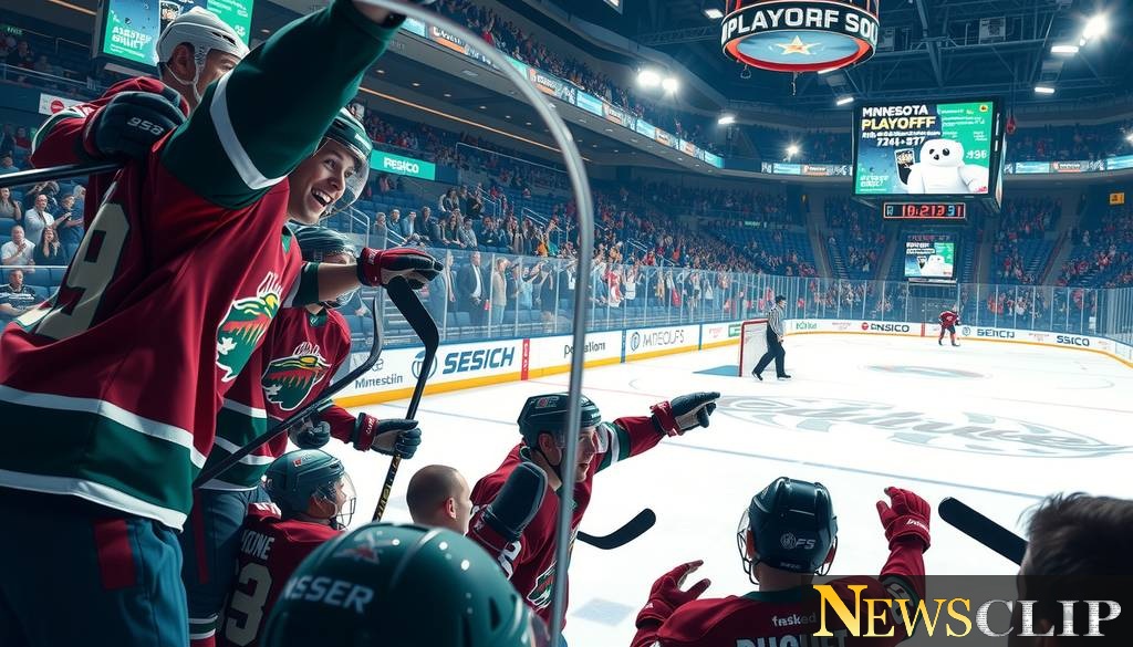 Wild Roar to Victory: A 5-2 Triumph Over Stars Marks 11-Year Playoff Milestone