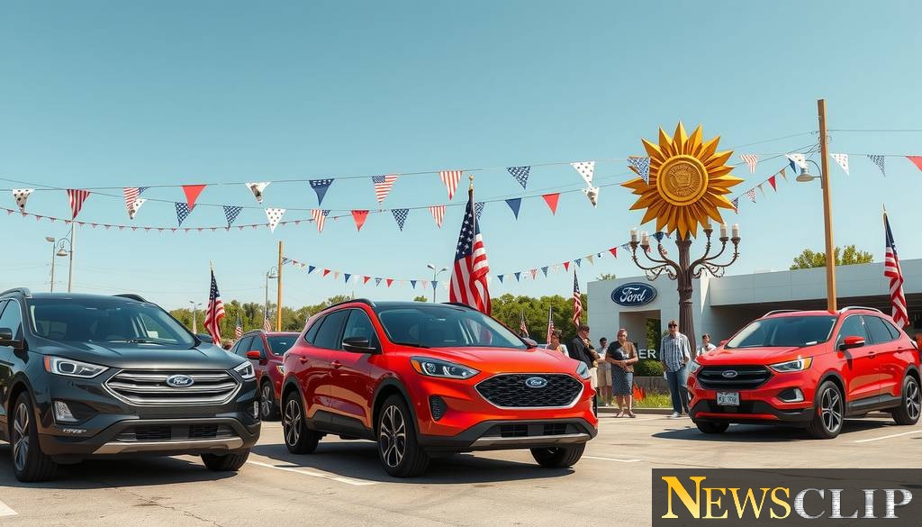Ford Embraces Celebration with Nationwide Employee Pricing for 250th Anniversary