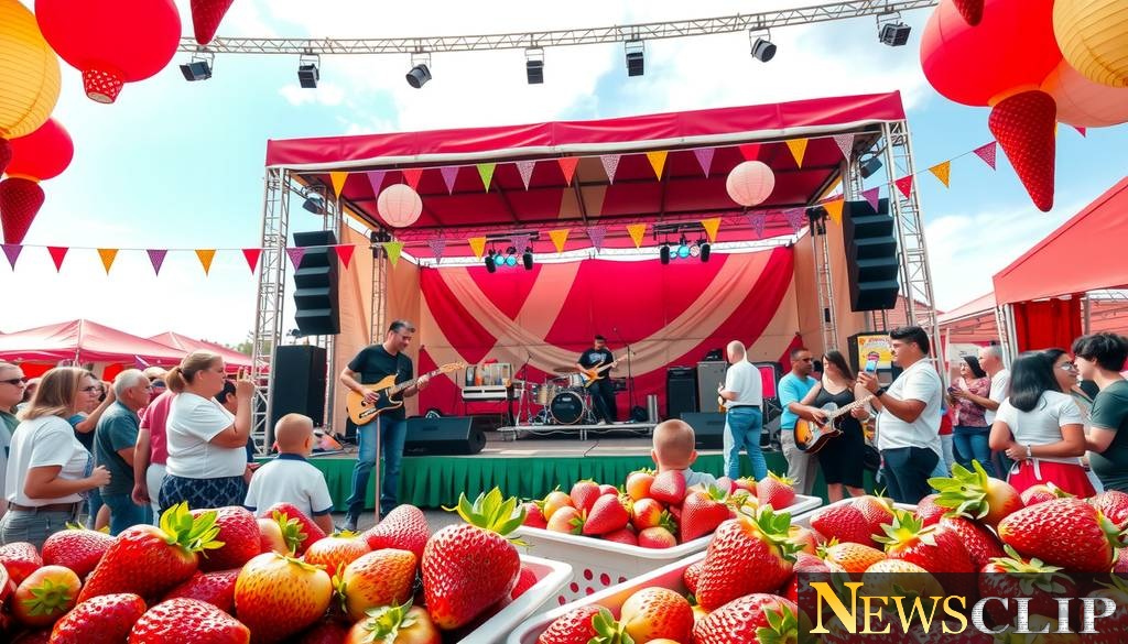 Taking Center Stage: Chris Keaton and Millennials Light Up the Strawberry Festival