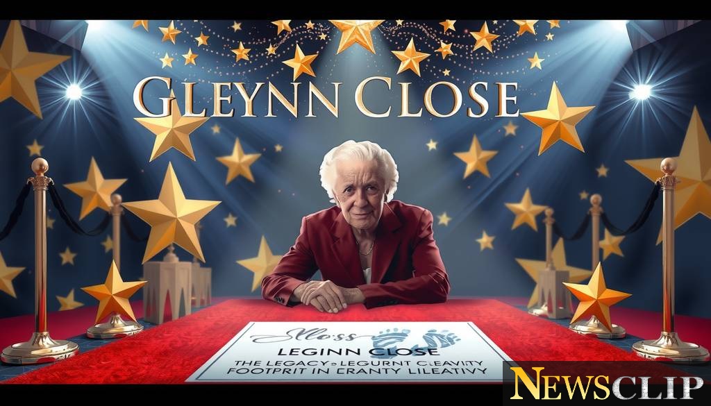 Glenn Close: Joining the Ranks of Legends One Footprint at a Time