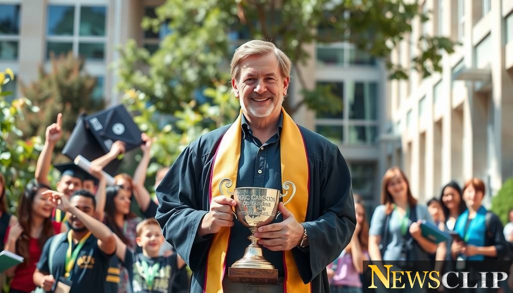 Celebrating Excellence: Mac Forsyth Receives SAE Outstanding Chapter Advisor Award