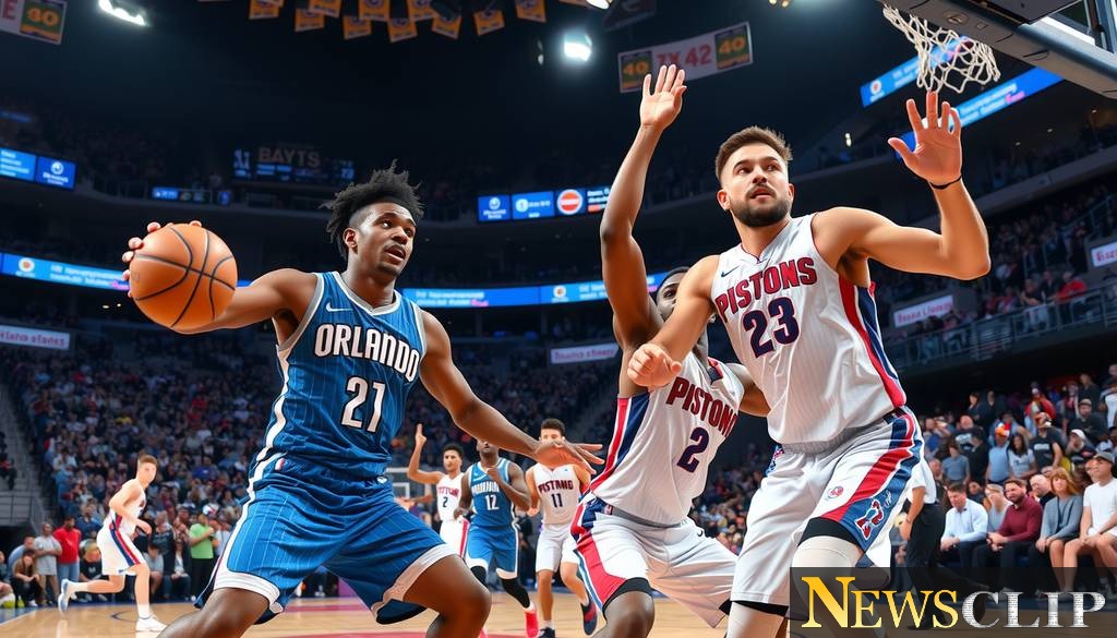Magic Meltdown: A 24-Point Disaster Against the Pistons