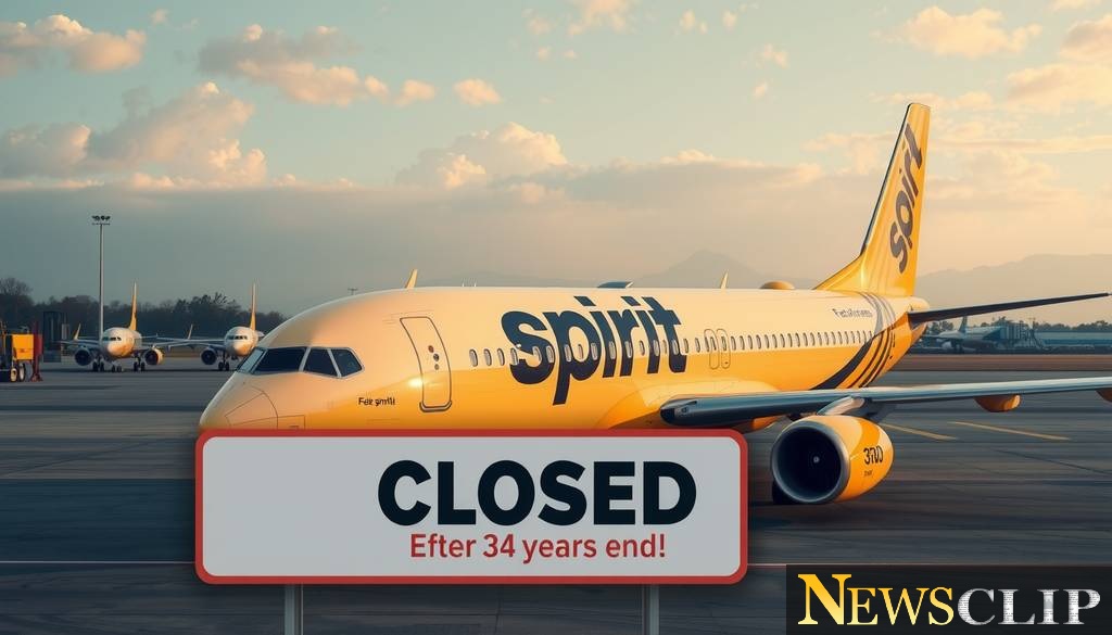 The Fall of Spirit Airlines: A 34-Year Journey Comes to an Abrupt End