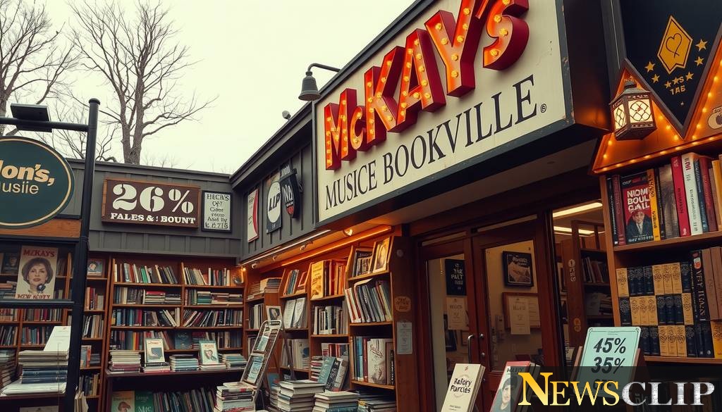 Massive 75% Discounts at McKay's Final Weekend in Knoxville