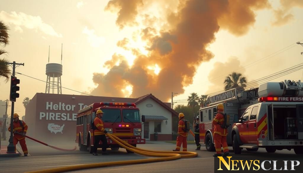 Hollywood Blaze: The Economic Impact of a Business Structure Fire