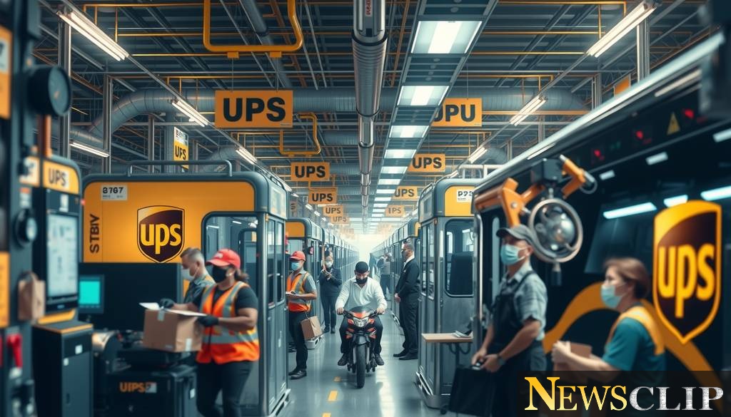 UPS Takes a Bold Step: Job Cuts and Share Surges