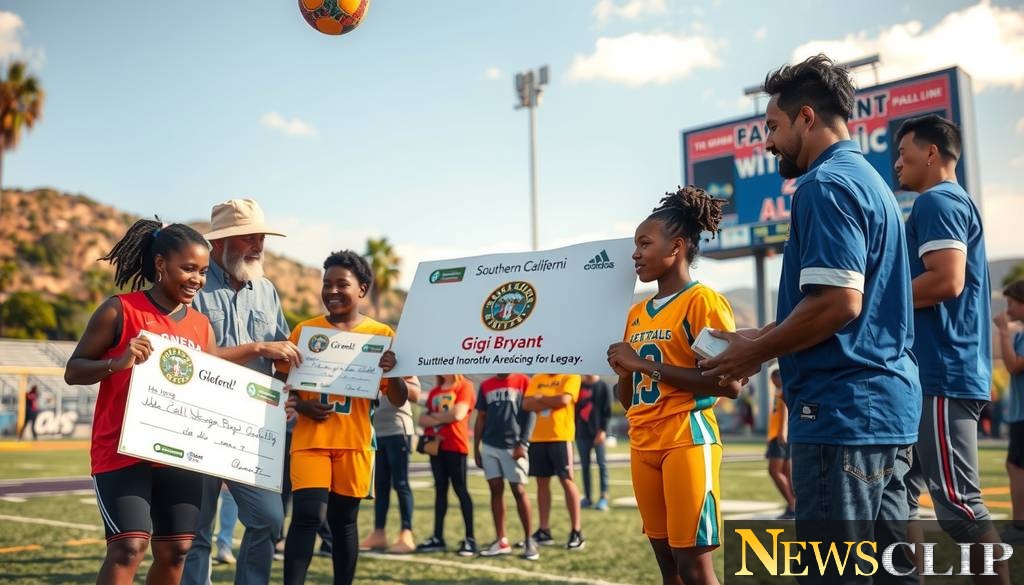 Mambacita Sports Foundation Honors Gigi Bryant with Grants for 20 SoCal Athletes