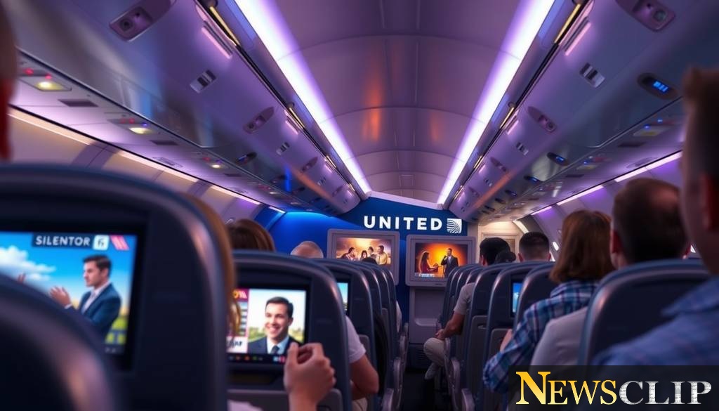 United Airlines Soars with New Inflight Entertainment Channel