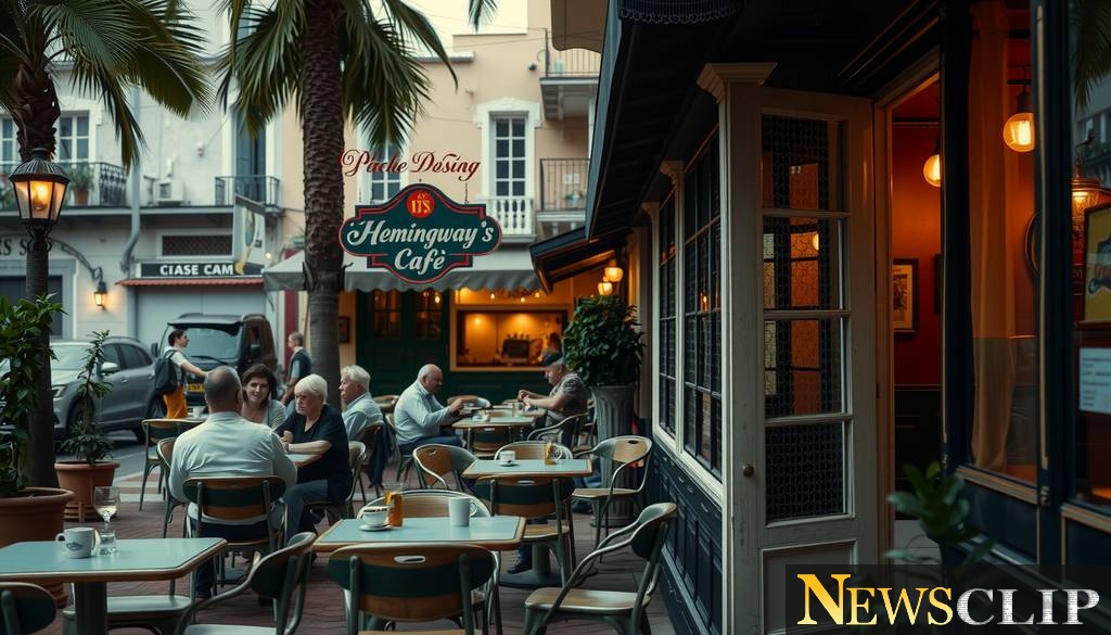 The End of an Era: Hemingway's Cafe Closes After 43 Years