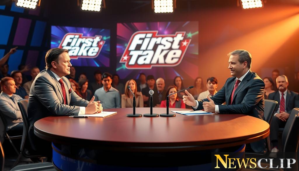 Skip and Stephen Reunite: An Epic Day on 'First Take'