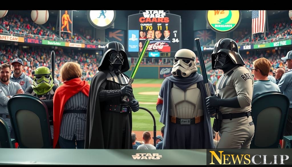 May the 4th Be With You: MLB's Galactic Love for Star Wars