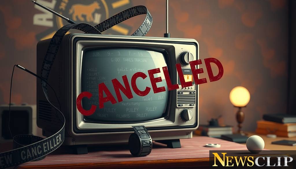 The End of 'Going Dutch': A Cancellation That Marks a Shift in Television Culture