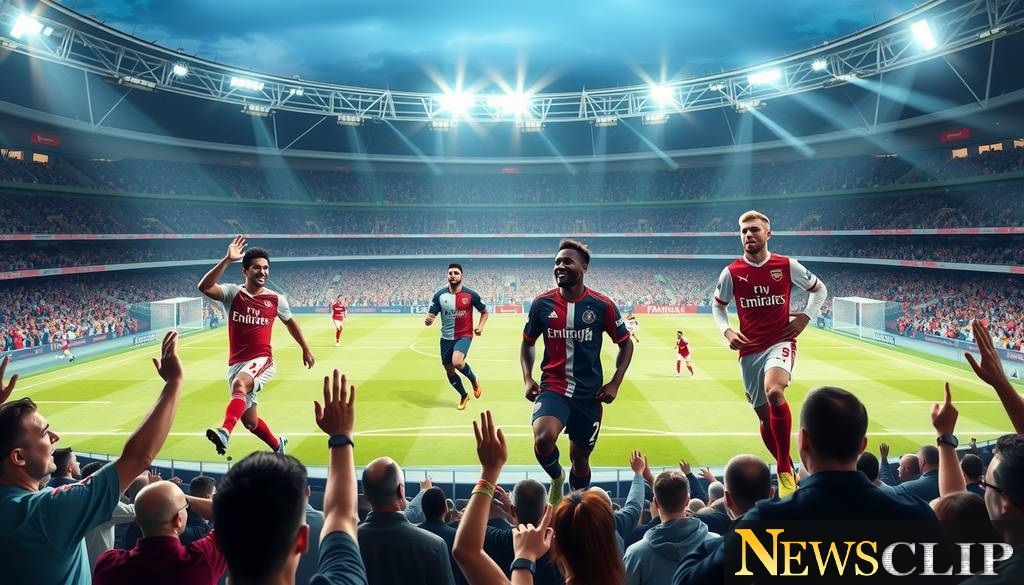 Champions League Showdown: Arsenal Poised for Glory, Bayern and PSG Ready for the Challenge