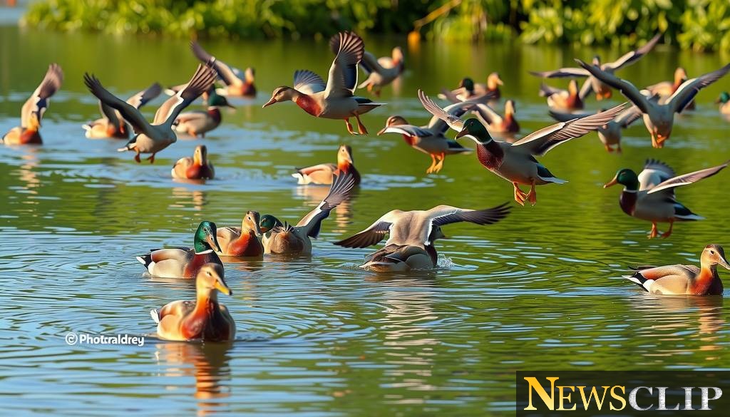 Ducks in Their Element: The Best Ponds for Swimming