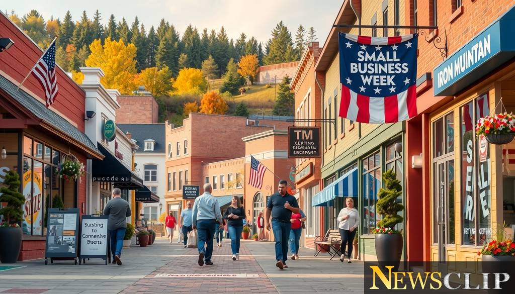 Celebrating Local Business: Iron Mountain DDA's Initiative for National Small Business Week