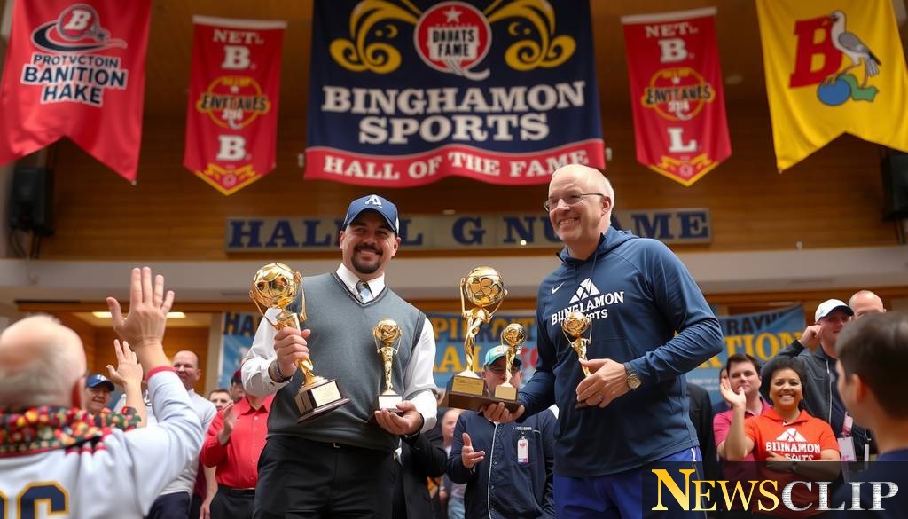 Celebrating Legends: Jester and Neel Inducted into Greater Binghamton Sports Hall of Fame
