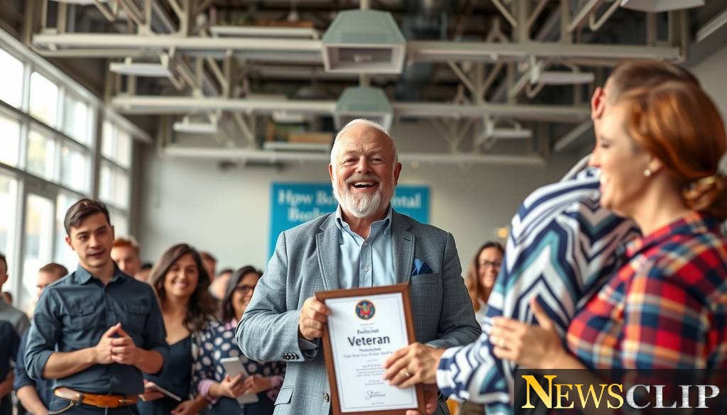 Local Business Owner Honored with Veteran Business Award in Utica