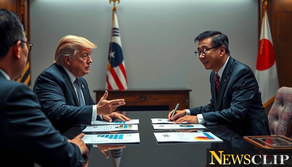 Navigating Elusive Trade Waters: Trump's Ambitions with South Korea