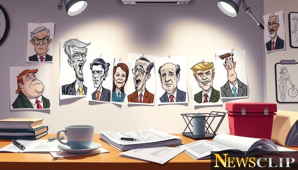 Unmasking the Burden of Editorial Satire: The Day's Cartoon Impact