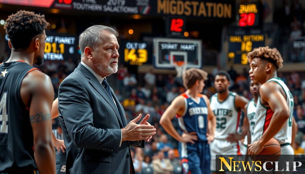 Coach Jim Clift: Charting the Path in the SoCon Tournament