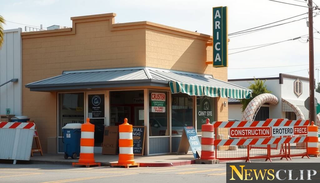 Arcadia's Business Community Faces Disruptions Amid SR 70 Construction