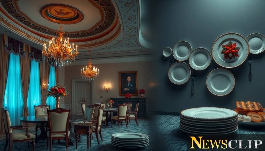 As Americans Face Hunger, Trump's $300 Million Ballroom Project Moves Forward