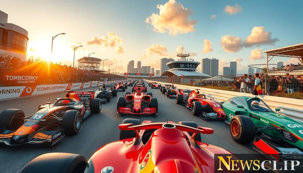 Megastars Collide at the Miami Grand Prix: Formula 1's Allure
