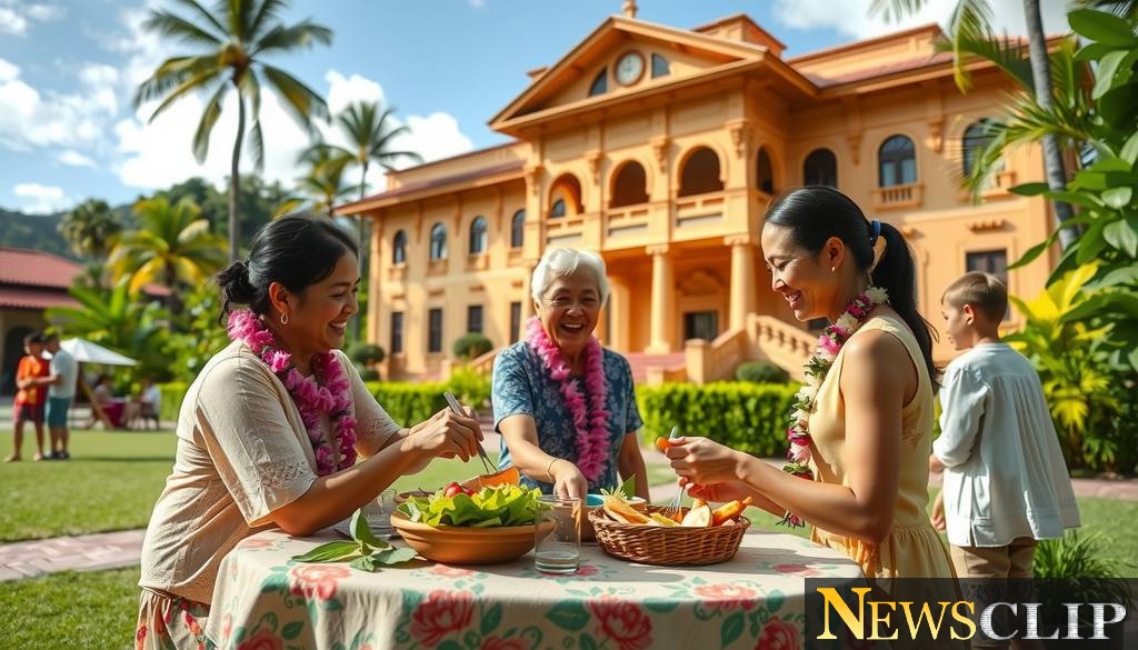 Celebrate Mother's Day with a Unique Lunchtime Gathering at Iolani Palace