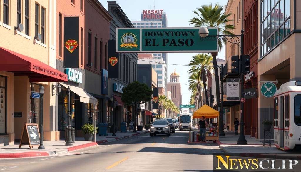 Downtown El Paso: Robbery Suspect on the Run Amid Rising Tensions