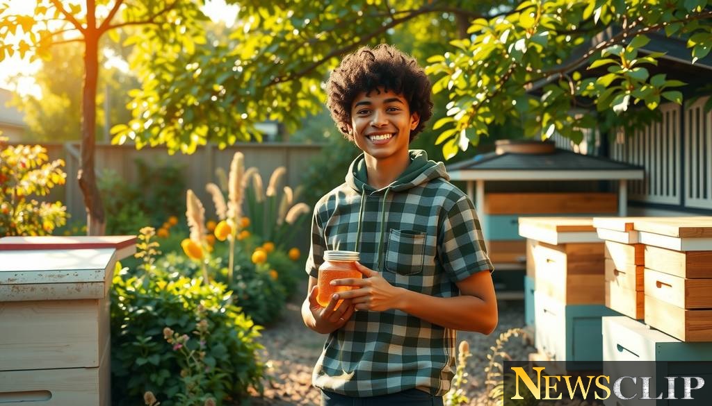 From Backyard to Business: A Stamford Teen's Honey Venture