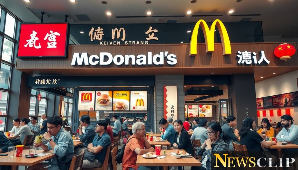 McDonald's Bets Big on China Amid Global Retreat