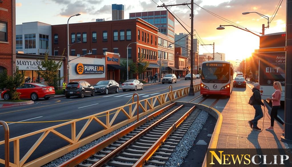 Purple Line Milestone: Governor Moore's Commitment to Maryland's Infrastructure and Small Businesses