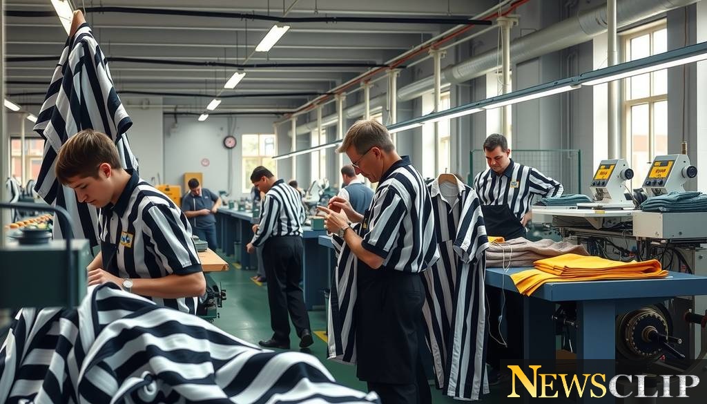 Behind the Stripes: How an Ohio Business Dominates U.S. Referee Apparel