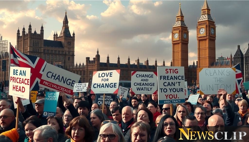 Britain's Political Revolt: A Call for Change