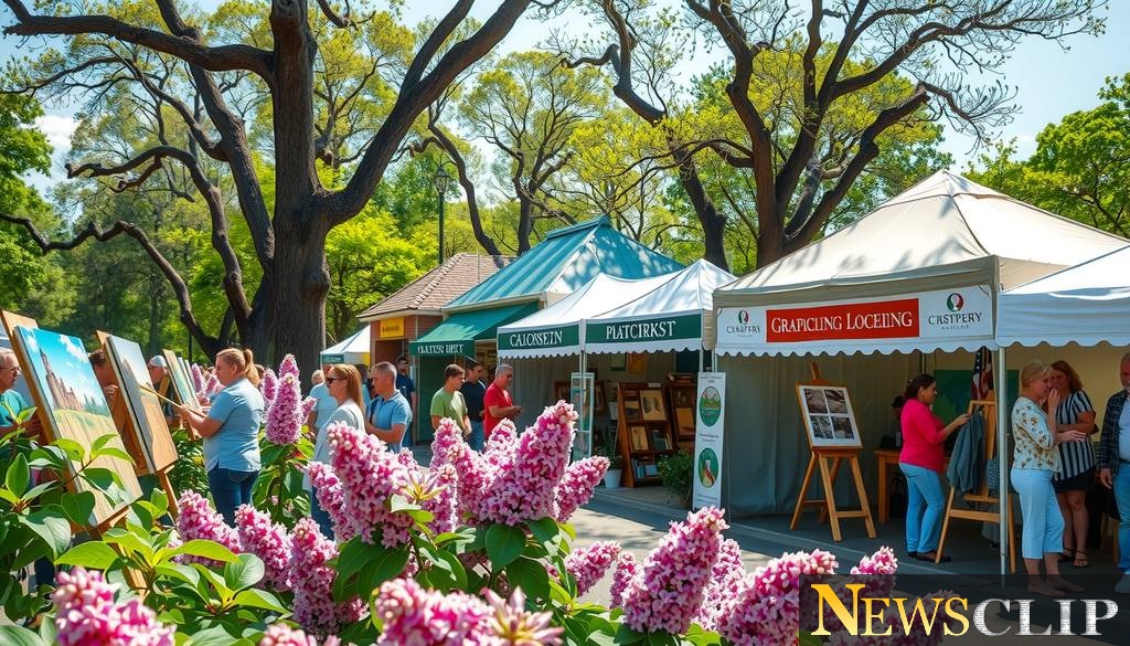 Celebrating Community: Art and Business Unite at the Highland Park Lilac Festival