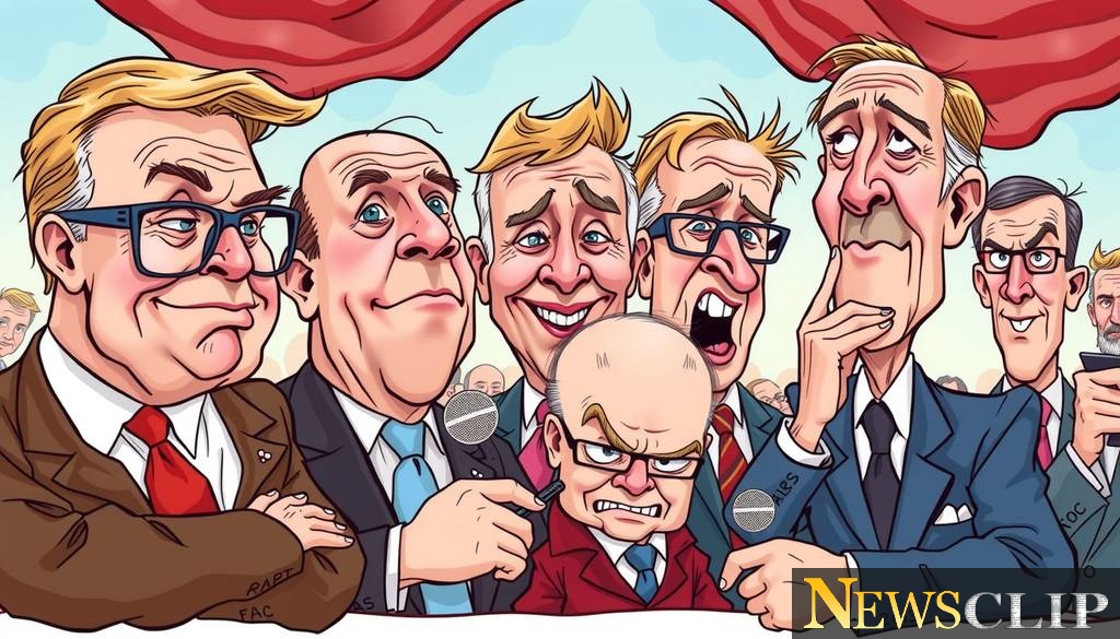 Tim Hartman's Satirical Lens: A Snapshot of Political Irony