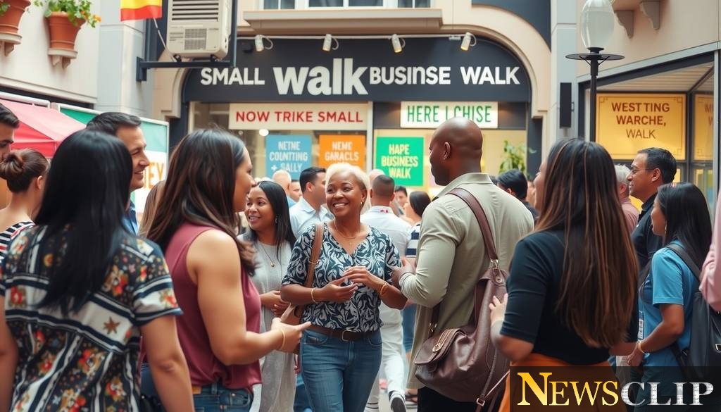 How One Banker is Strengthening Community Ties Through Small-Business Walks