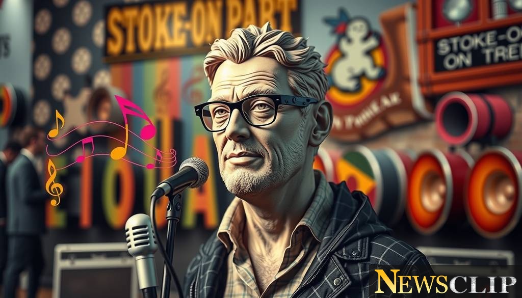 A Tribute to the Unsung Heroes of Music: The Bust of Stoke-on-Trent's Beloved Promoter