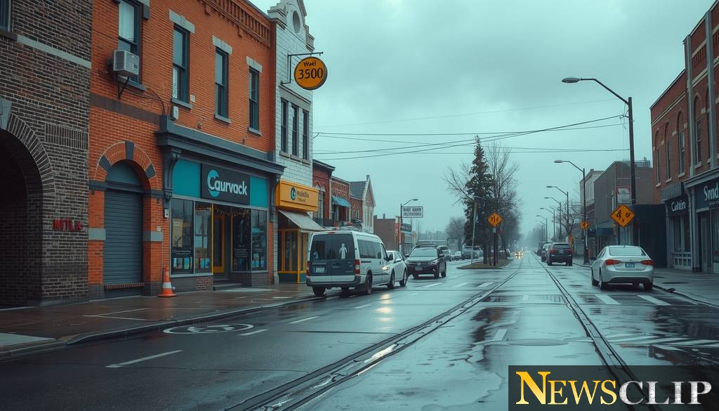 Infrastructure Woes: Lake Orion's Downtown Ghost Town After Water Main Break
