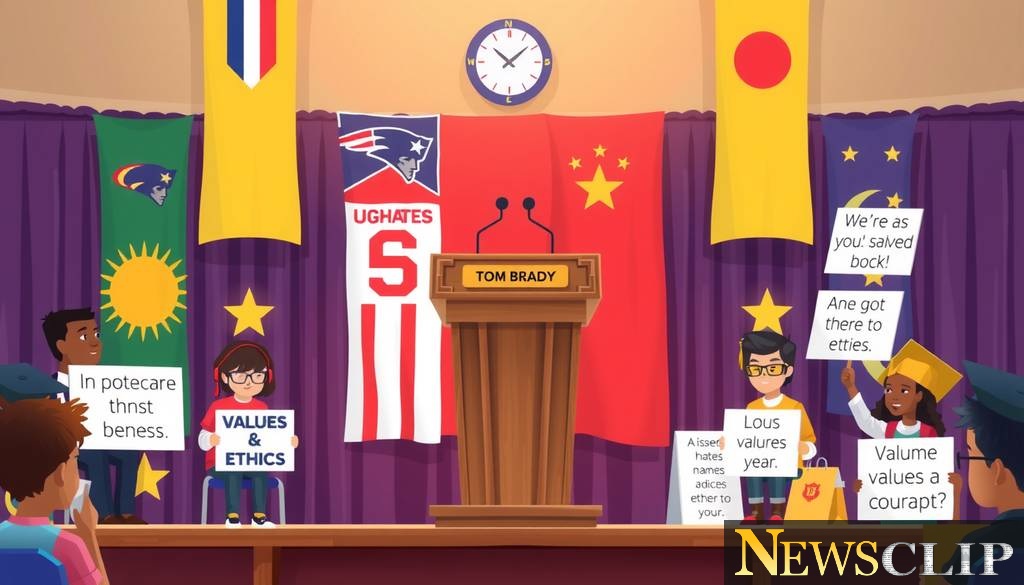 Should Tom Brady Be the Face of Graduation? Unpacking the Controversy