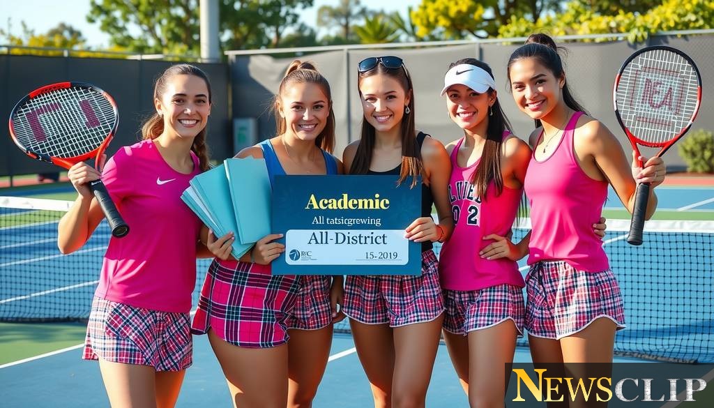 Pirates Shine: Four Named to Academic All-District® Women's Tennis Team
