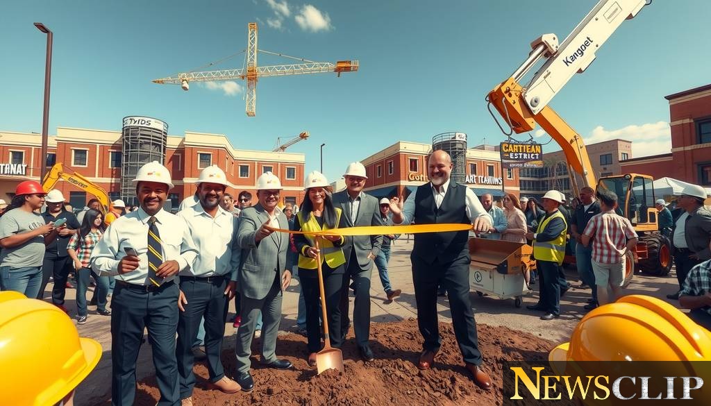 Groundbreaking Moments: Rock Creek Entertainment District Takes Shape