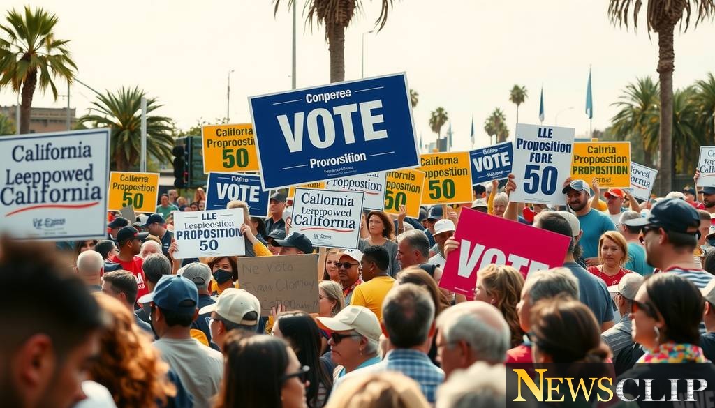 California Voters Show Strong Support for Prop. 50, Casting Doubt on GOP Strategies