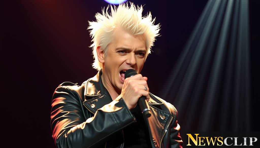 Billy Idol Set to Rock the AMAs with Lifetime Achievement Award
