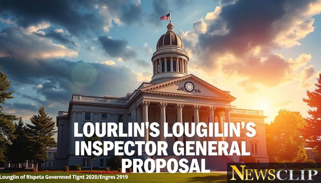 A Game-Changer for Rhode Island: Loughlin's Call for an Inspector General