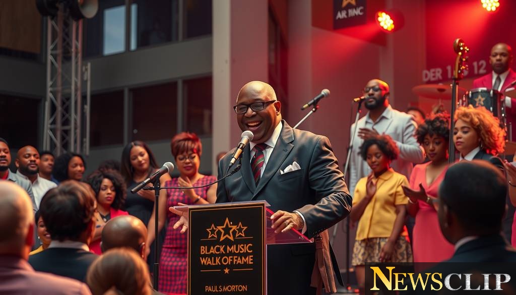 Celebrating a Gospel Legend: Paul S. Morton Joins the Walk of Fame