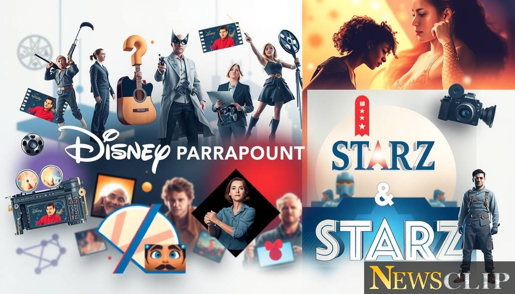 Navigating the Media Landscape: Insights on Disney, Paramount, and Starz Entertainment