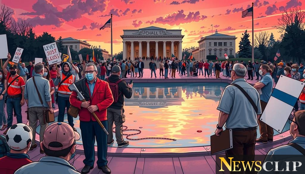 The Reflecting Pool Blockade: Cartoons and Commentary