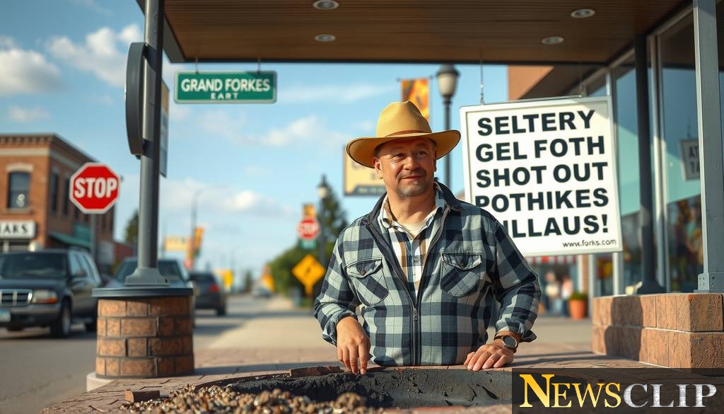 Using Humor to Confront Potholes: A Grand Forks Business Owner's Unique Approach