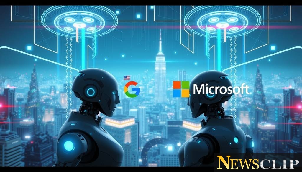AI Titans Clash: Unpacking Google vs. Microsoft Business Models